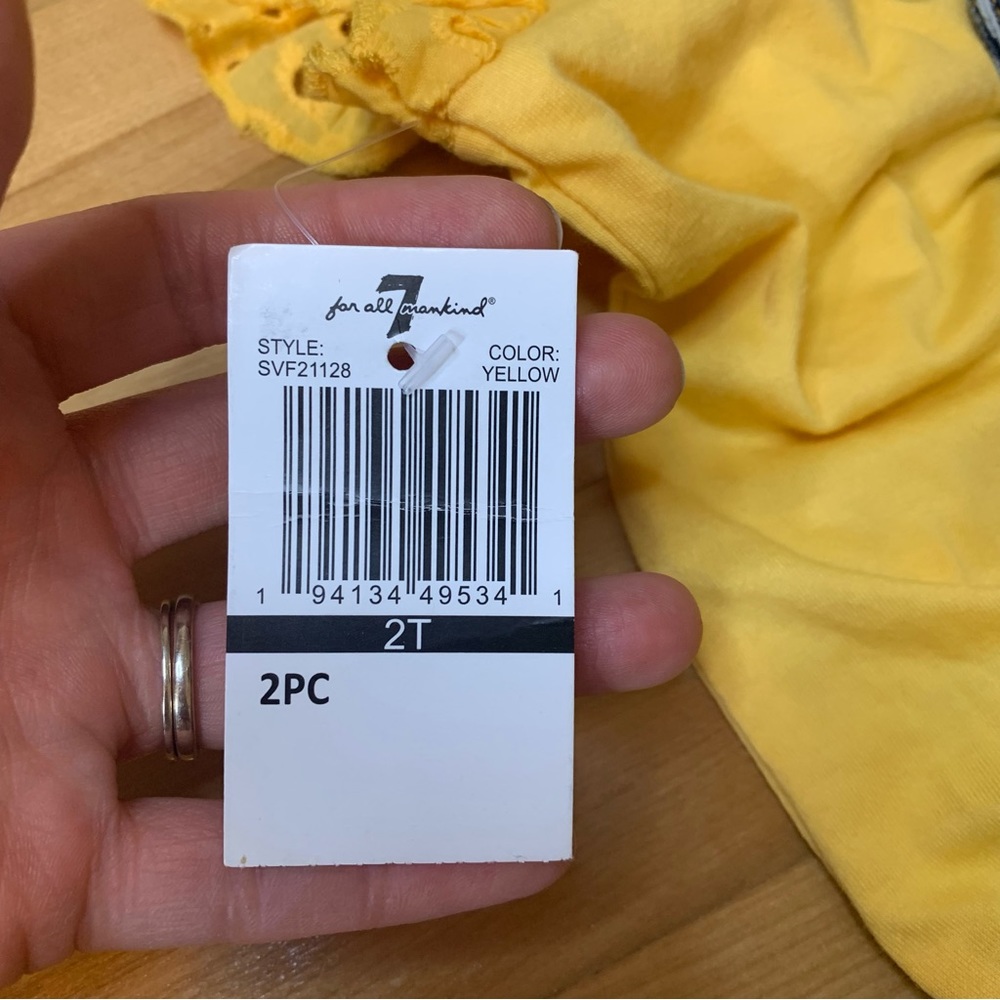 7 For All Mankind Shorterall Set - Picture 5 of 5